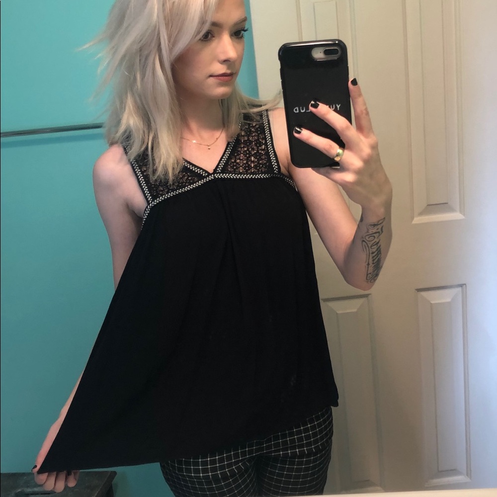 Tank top blouse